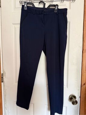 Express Classic Women's Navy Straight-Leg Pants